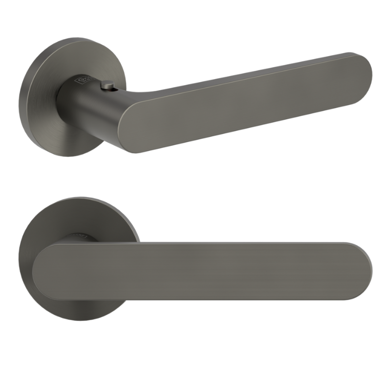 Vaya 291 Avus rund - smart2lock - Kaschmirgrau - Türdrücker / Rosettengarnitur - Griffwerk