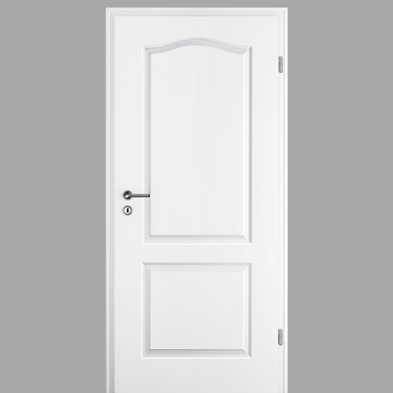Elegance 02-B Landhaustür / Stiltür  RAL 9010 CPL Weißlack