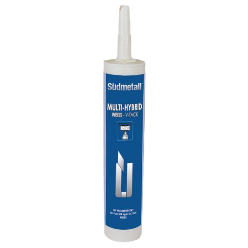 Multi-Hybrid, Klebstoff, Weiß, Tube, Silber/Metall
