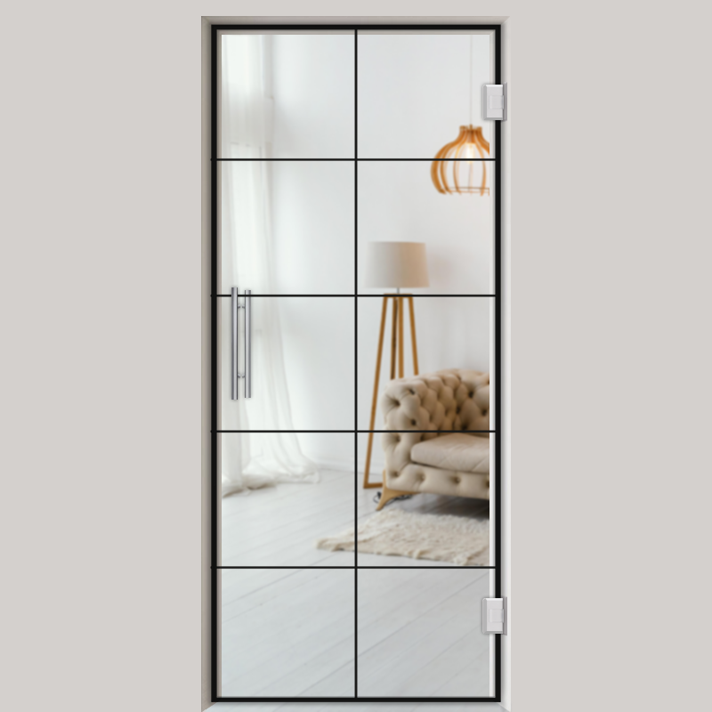 Pendeltür NoirLine 2 - Ganzglastür / Glastür - Lofttüren | NoirLine
