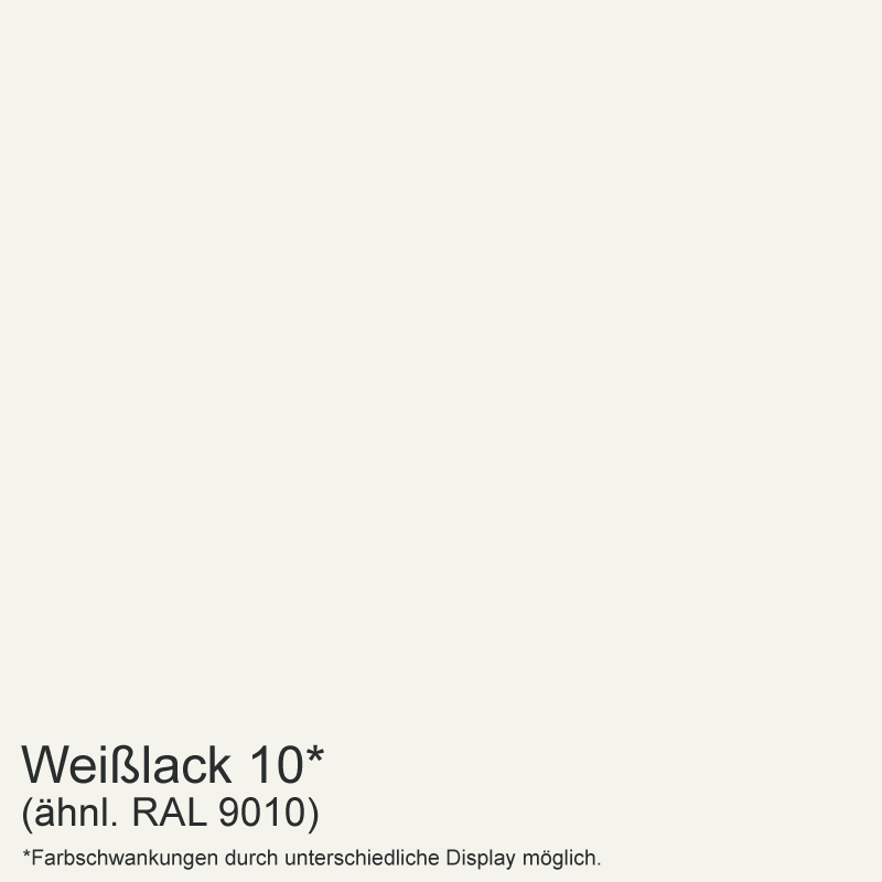 Mala 14 Schiebetür - Designtür -  RAL 9010 Weißlack