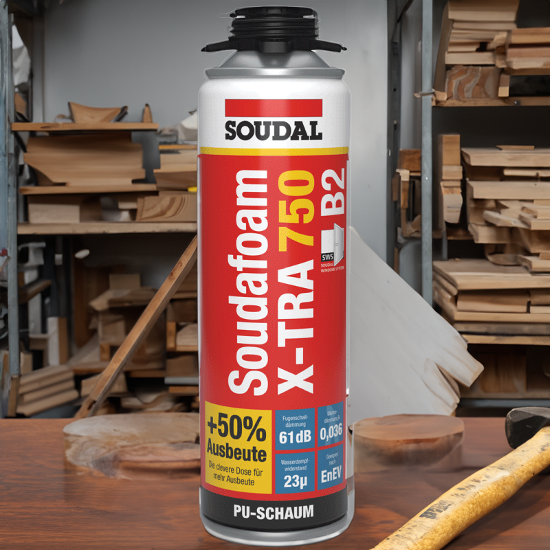 1K Montageschaum - Soudafoam X-tra 750 B2 500ml