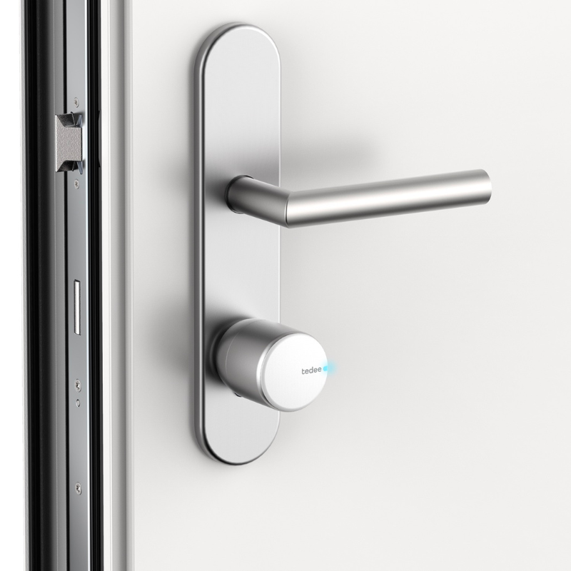 Zutrittssystem Smartlock tedee Lock PRO Homekit - Motorzylinder - Silber