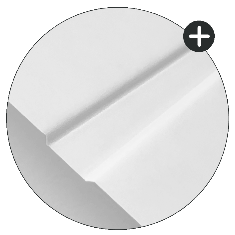 Mala 14 Schiebetür - Designtür -  RAL 9010 Weißlack