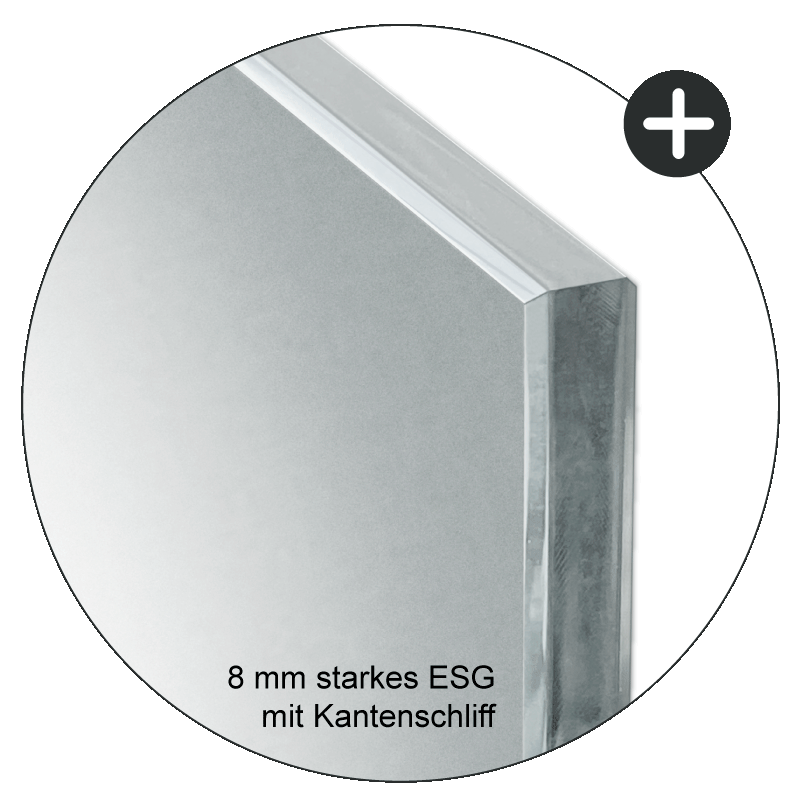 Basic 3 - Schwarze Glastür - Erkelenz | BLACK|LINIE - Lofttüren