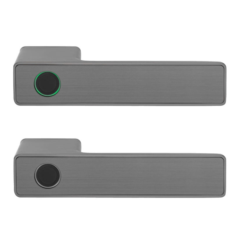 Minimo Q Fingerprint - Umbragrau - Türdrücker - Griffwelt