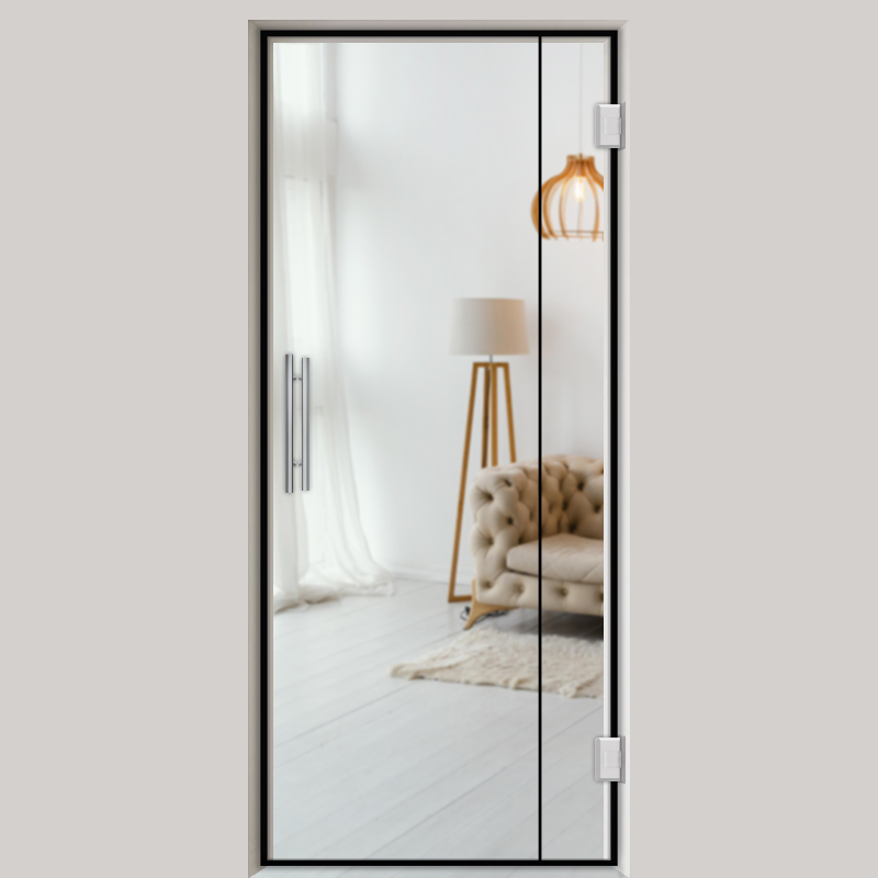 Pendeltür NoirLine 17 - Ganzglastür / Glastür - Lofttüren | NoirLine