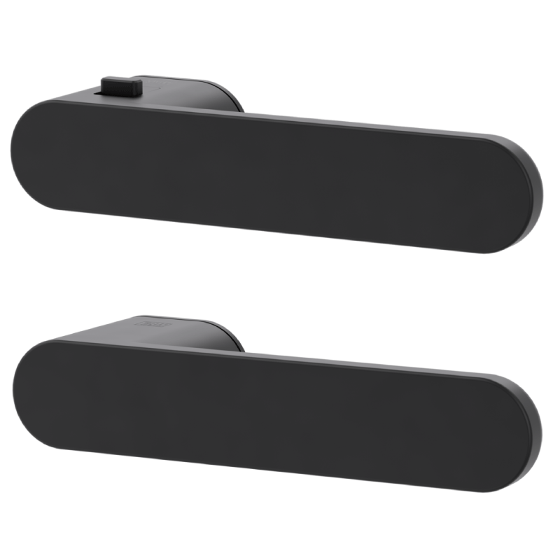 AVUS ONE - smart2lock - Graphitschwarz - Türdrücker / Rosettengarnitur - Griffwerk