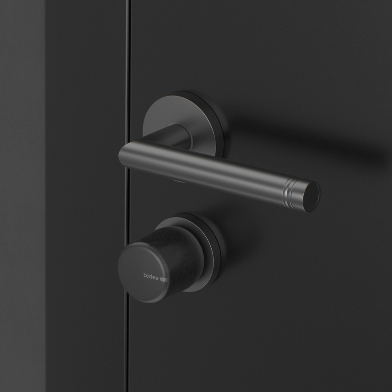 Zutrittssystem Smartlock tedee Lock GO 2 - Motorzylinder - Schwarz