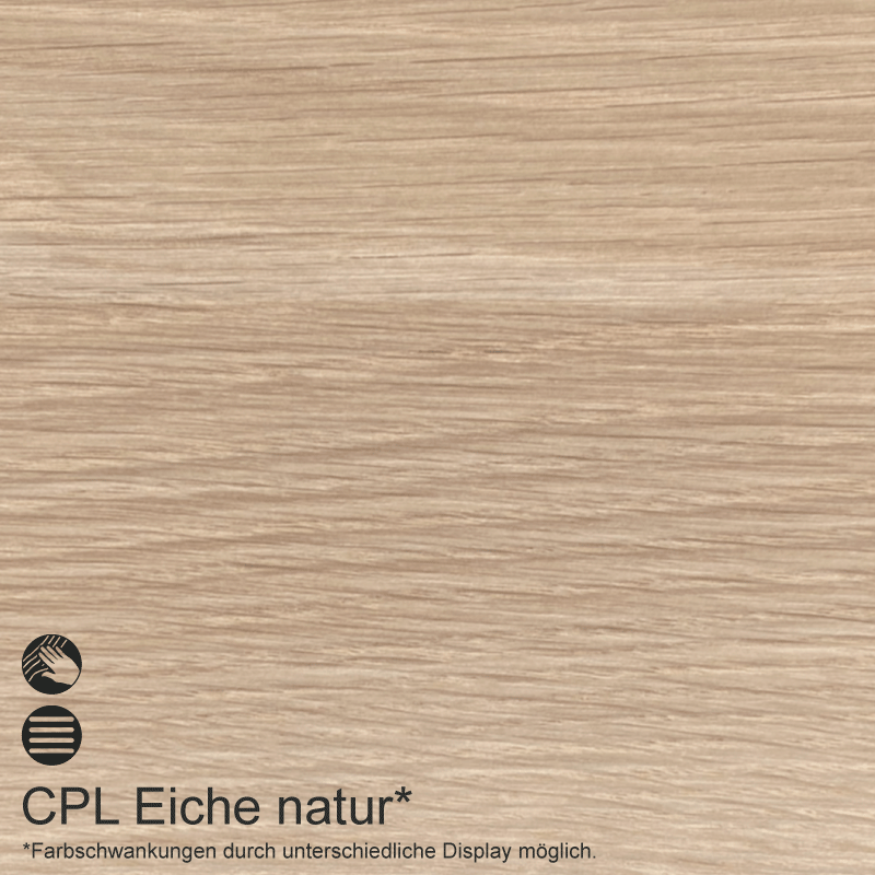 CPL Eiche Natur Melance 03Q Landhaustüren CPL Maserung Quer