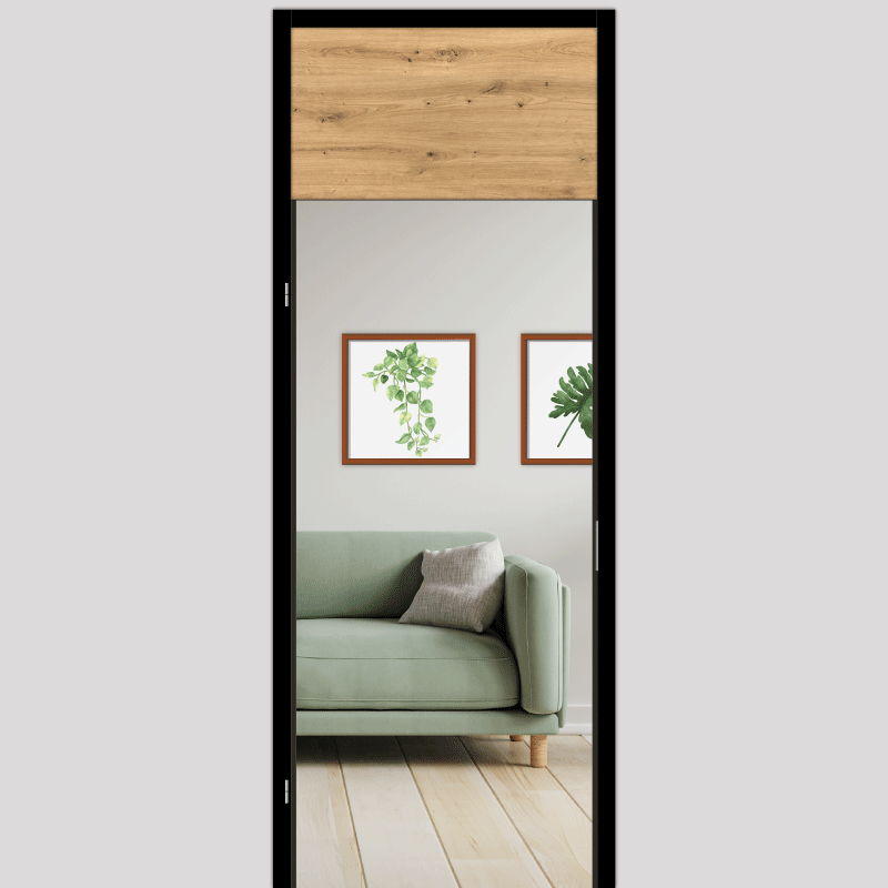 holzoptik, oberkante, spiegelbild, wohnzimmer, sofa