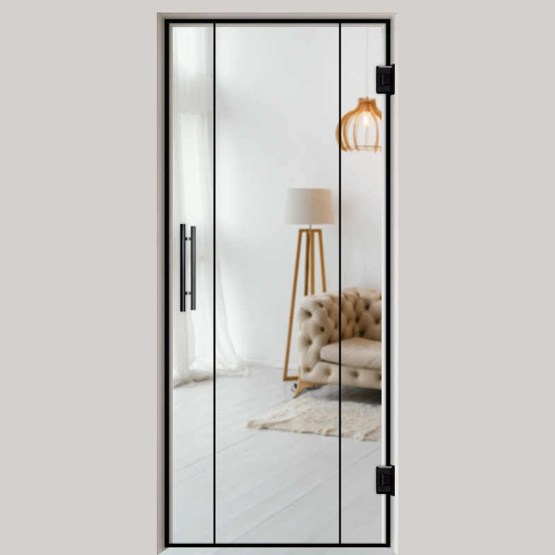 Pendeltür NoirLine 15 - Ganzglastür / Glastür - Lofttüren | NoirLine
