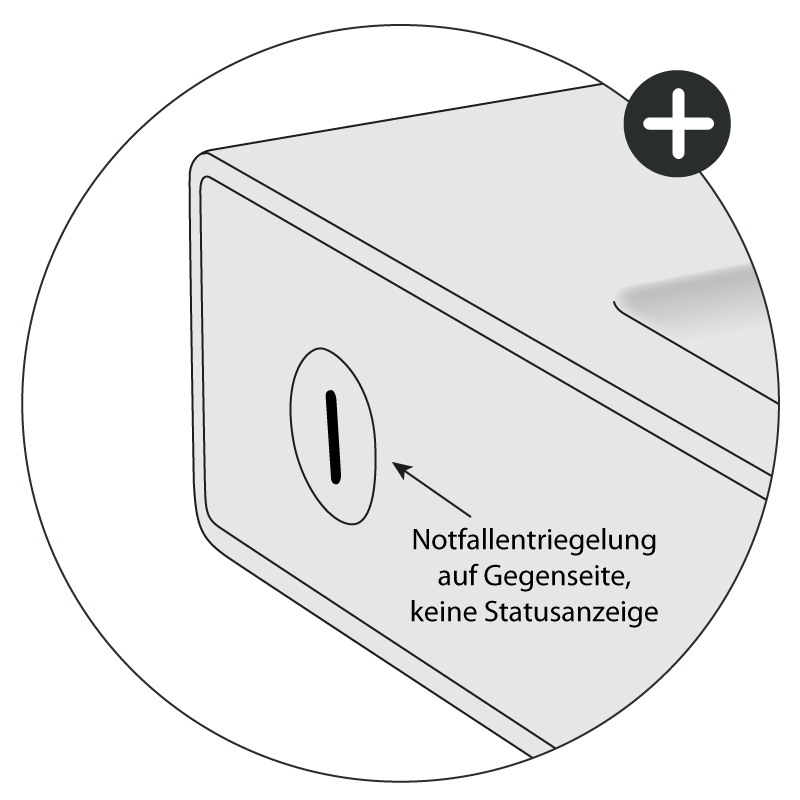 Minimo Q Fingerprint - Umbragrau - Türdrücker - Griffwelt