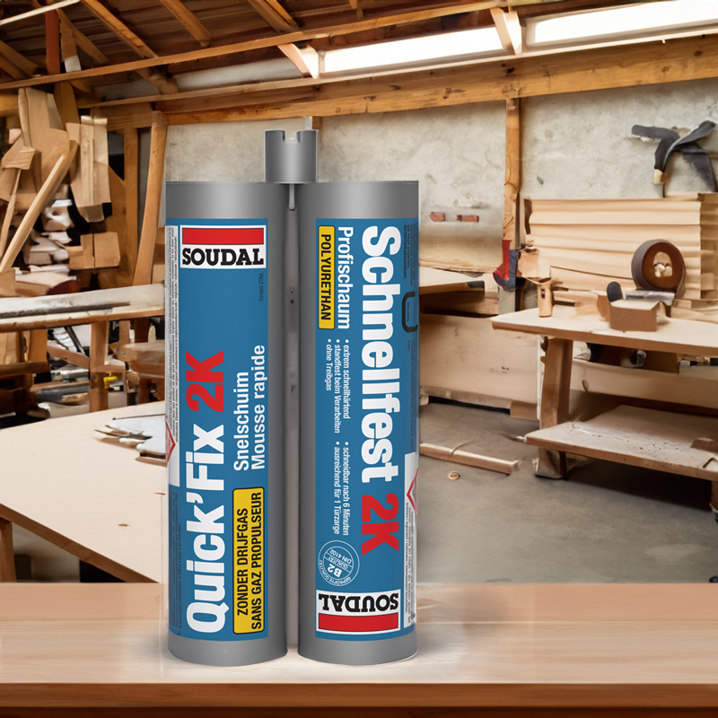 2K Schnellfest - Soudal 2K PU Schaum 210ml