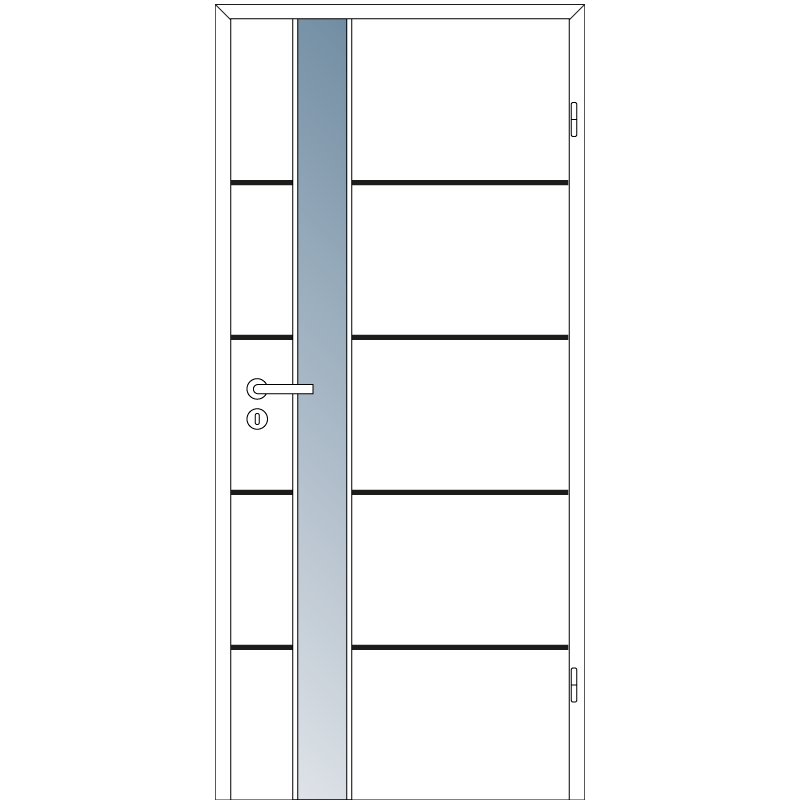 Tür, Türgriff, Glasplatte?, Sonnenschutz?, Fenster