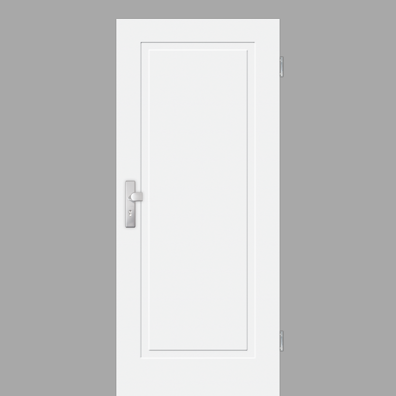 Cala 01 Wohnungstüren / Schallschutztüren RAL 9003 Polarweiss