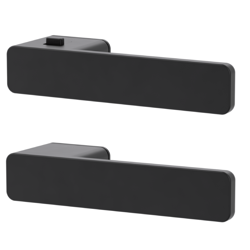 R8 ONE - smart2lock - Graphitschwarz - Türdrücker / Rosettengarnitur - Griffwerk