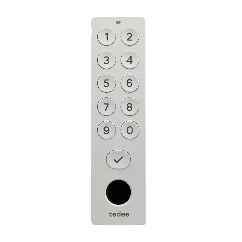 tedee Keypad PRO für Zutrittssystem Smartlock tedee - Weiß