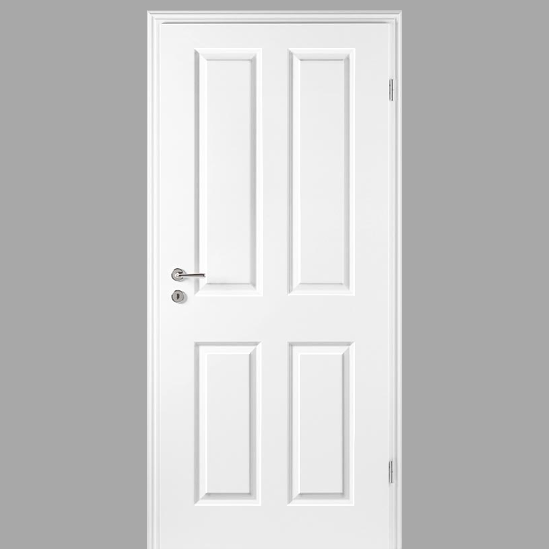 Elegance 04 Landhaustür / Stiltür  RAL 9010 CPL Weißlack