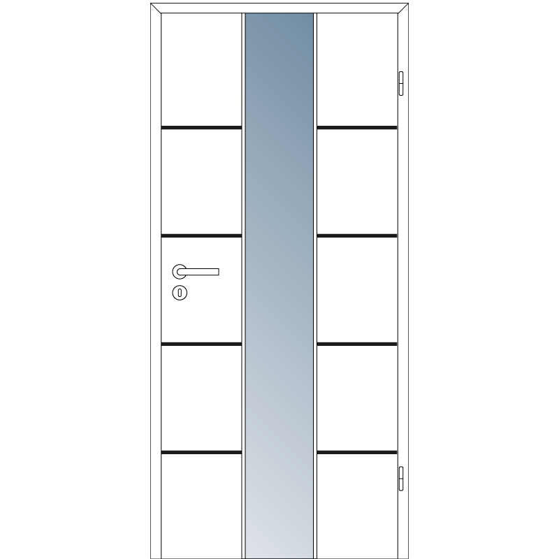 Tür, Glastür, Balkontür, Modern, Eingangstür