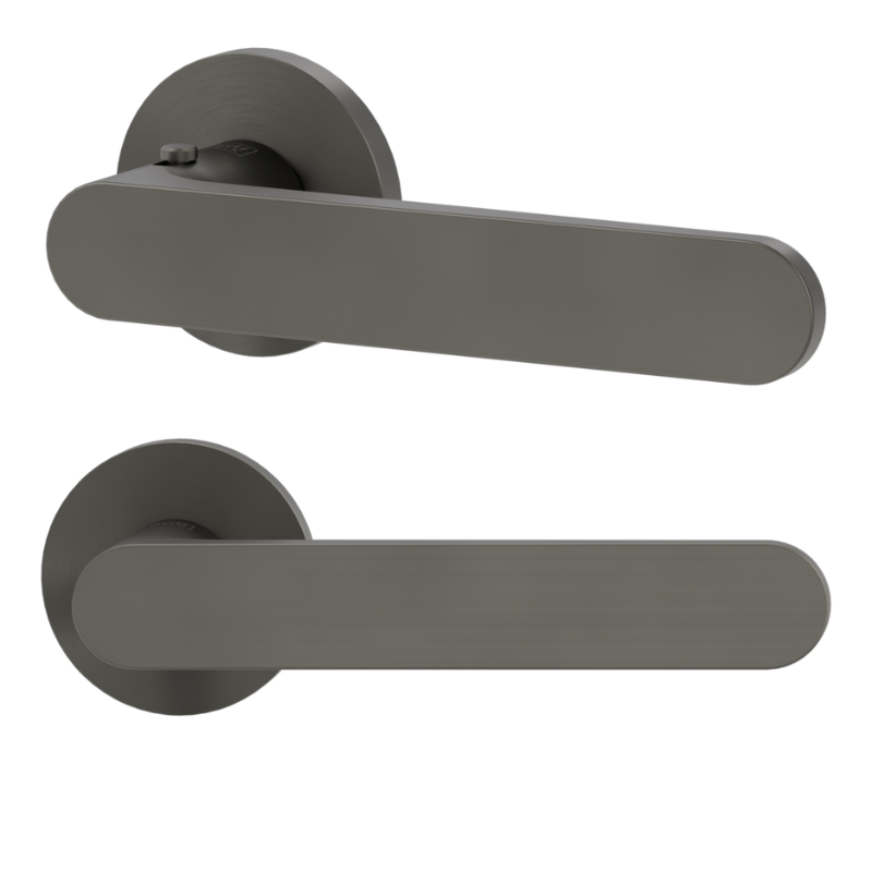 Vaya 291 Avus rund - smart2lock - Kaschmirgrau - Türdrücker / Rosettengarnitur - Griffwerk