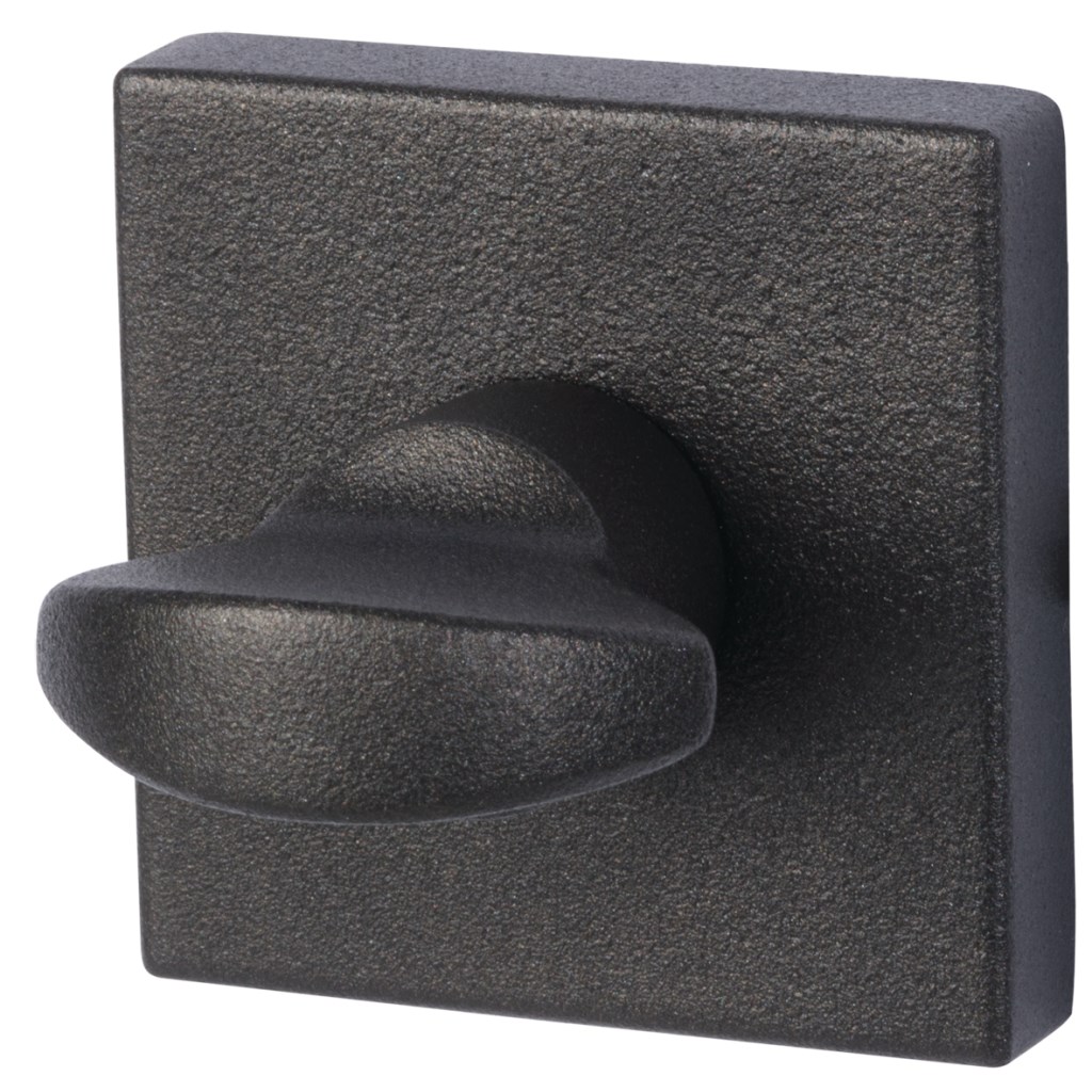 Ronny Square - R Schwarzstahl -Türdrücker / Rosettengarnitur - Südmetall GmbH