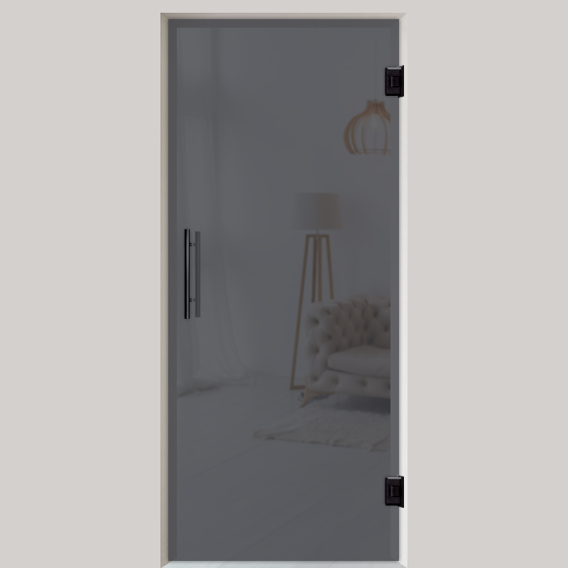 Pendeltür Grey - Ganzglastür / Glastür