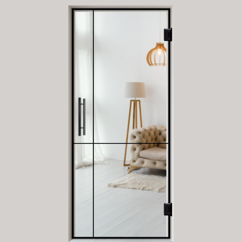 Pendeltür NoirLine 6 - Ganzglastür / Glastür - Lofttüren | NoirLine