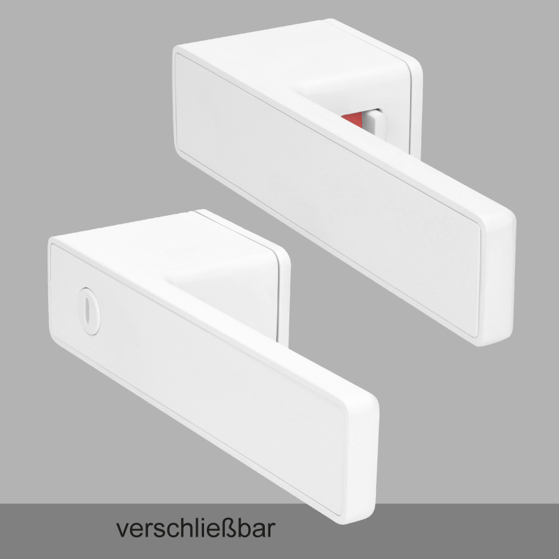 Minimo Q - Weiß matt - Türdrücker - Griffwelt