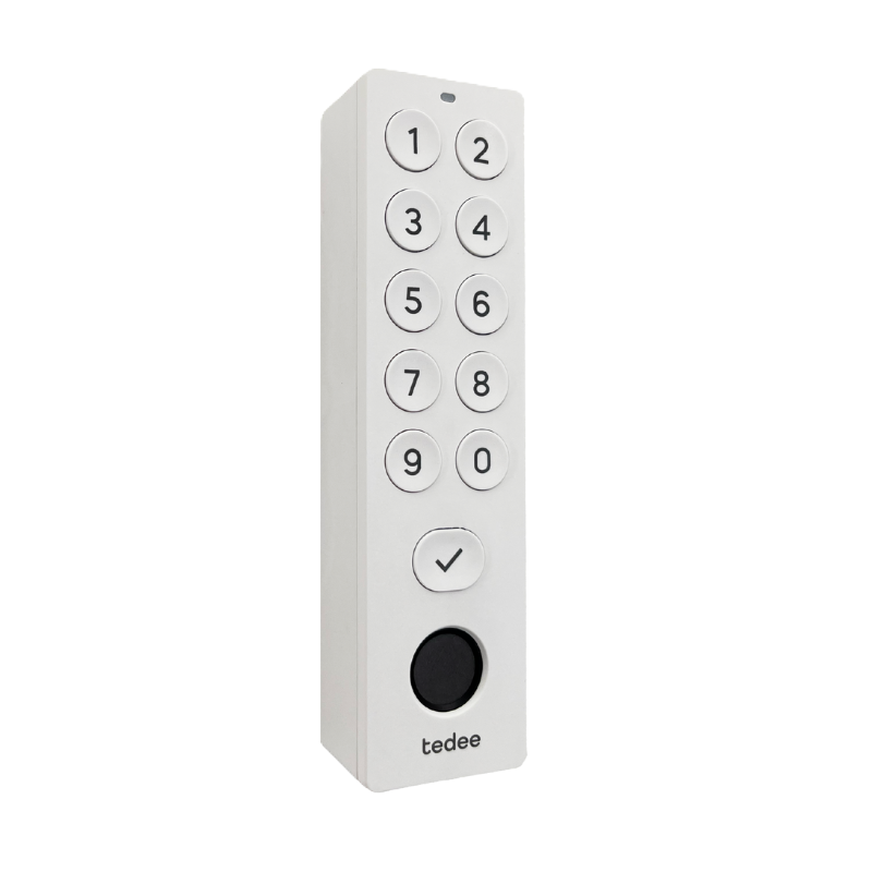 tedee Keypad PRO für Zutrittssystem Smartlock tedee - Weiß
