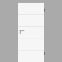 Mala 10 Zimmertür / Innentür RAL 9003 Weißlack - Designtür Mala 10 Zimmertür / Innentür RAL 9003 Weißlack - Designtür