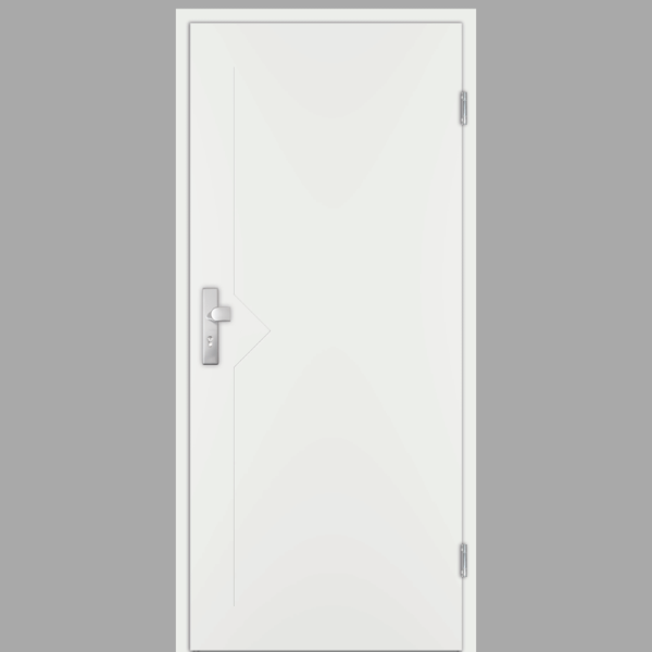 Riva RI3 Wohnungstüren / Schallschutztüren mit Zarge RAL 9016