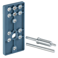 Bohrschablone für Türdrücker / Bohrlehre für Türklinken Bohrschablone für Türdrücker / Bohrlehre für Türklinken
