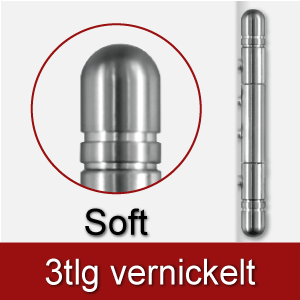 Schiebetürgriffe Griffmuschel Komplett SET Magnetic-140 S