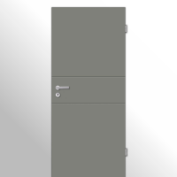 Mala 11 Zimmertür / Innentür RAL 7073 Lavagrau - Designtür Mala 11 Zimmertür / Innentür RAL 7073 Lavagrau - Designtür