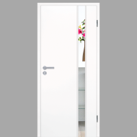 Polarweiss 03 - Light 1-B - Holzglastür CPL RAL 9003 Polarweiss 03 - Light 1-B - Holzglastür CPL RAL 9003