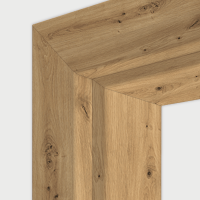 Asteiche Durchgangszarge - CPL Maserung RK 60 gerade Rundkante Asteiche Durchgangszarge - CPL Maserung RK 60 gerade Rundkante