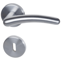 Franca - R - Chrom satiniert - Türdrücker / Rosettengarnitur - Südmetall GmbH Franca - R - Chrom satiniert - Türdrücker / Rosettengarnitur - Südmetall GmbH