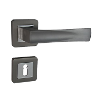 Candy II Quadrat - Türdrücker / Rosettengarnitur - Progriff GmbH  Candy II Quadrat - Türdrücker / Rosettengarnitur - Progriff GmbH