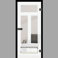 Campo 7 Glastür Landhausstil – Ganzglastür / Komplettset mit Zarge von Erkelenz Campo 7 Glastür Landhausstil – Ganzglastür / Komplettset mit Zarge von Erkelenz