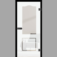 Campo 9 Glastür Landhausstil – Ganzglastür / Komplettset mit Zarge von Erkelenz Campo 9 Glastür Landhausstil – Ganzglastür / Komplettset mit Zarge von Erkelenz