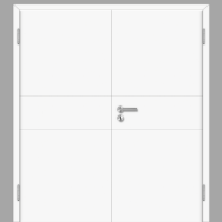 Mala 11 Doppeltüren / Doppelflügeltür Polarweiss CPL RAL 9003 mit Zarge Mala 11 Doppeltüren / Doppelflügeltür Polarweiss CPL RAL 9003 mit Zarge