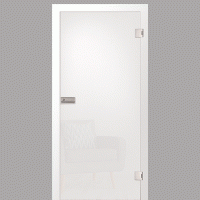 Satinato - Ganzglastür / Glastür - Erkelenz Glas GmbH Satinato - Ganzglastür / Glastür - Erkelenz Glas GmbH