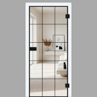 NoirLine 4 - Ganzglastüren / Glastüren mit Zarge Komplettset NoirLine 4 - Ganzglastüren / Glastüren mit Zarge Komplettset