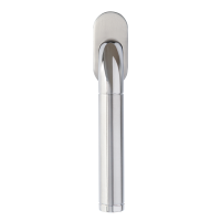 Udine II - Edelstahl poliert/matt - Fenstergriff / Rasterolive - Halbolive - Griffwelt Udine II - Edelstahl poliert/matt - Fenstergriff / Rasterolive - Halbolive - Griffwelt