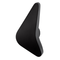 Boomerang - Schwarz matt - Türdrücker / Rosettengarnitur - Frascio Boomerang - Schwarz matt - Türdrücker / Rosettengarnitur - Frascio