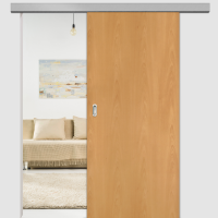 Buche CPL Schiebetür inkl. Softclose & Türdämpfer CPL Maserung Aufrecht Buche CPL Schiebetür inkl. Softclose & Türdämpfer CPL Maserung Aufrecht