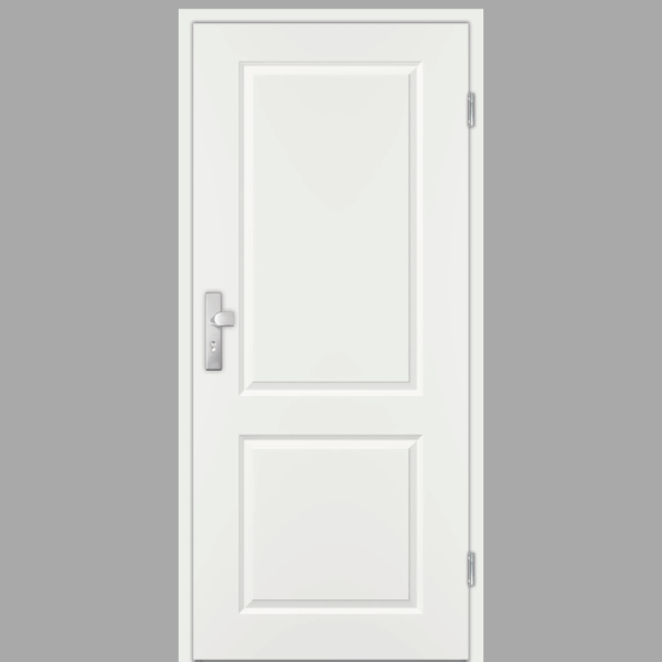 Como C2 Wohnungstüren / Schallschutztüren mit Zarge RAL 9016