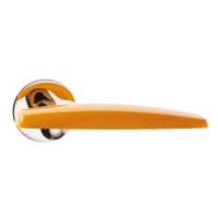 Seppia - Chrom/Gelb - Türdrücker / Rosettengarnitur - Frascio Seppia - Chrom/Gelb - Türdrücker / Rosettengarnitur - Frascio