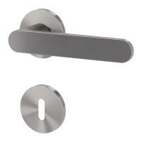 Vaya 291 Avus - Samtgrau - Türgriff / Rosettengarnitur - Griffwerk Vaya 291 Avus - Samtgrau - Türgriff / Rosettengarnitur - Griffwerk